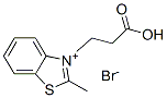 3-(2-carboxyethyl)-2-methylbenzothiazolium bromide CAS#: 55775-26-3