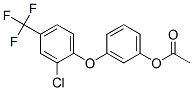 3-[2-chloro-4-(trifluoromethyl)phenoxy]phenyl acetate CAS#: 50594-77-9