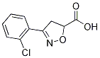 3-(2-chlorophenyl)-4,5-dihydroisoxazole-5-carboxylic acid(SALTDATA: FREE) CAS#: 522615-29-8