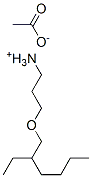 3-[(2-ethylhexyl)oxy]propylammonium acetate CAS#: 51755-37-4
