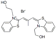 3-(2-hydroxyethyl)-2-[3-[3-(2-hydroxyethyl)-3H-benzothiazol-2-ylidene]-2-methylprop-1-enyl]benzothiazolium bromide CAS#: 52686-09-6