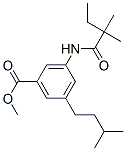3-[(2,2-Dimethyl-1-oxobutyl)amino]-5-(3-methylbutyl)benzoic acid methyl ester CAS#: 55044-20-7