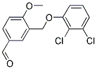 3-(2,3-DICHLORO-PHENOXYMETHYL)-4-METHOXY-BENZALDEHYDE CAS#: 400878-04-8