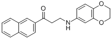 3-(2,3-DIHYDRO-1,4-BENZODIOXIN-6-YLAMINO)-1-(2-NAPHTHYL)-1-PROPANONE CAS#: 477334-35-3