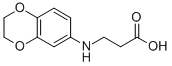 3-(2,3-DIHYDRO-BENZO[1,4]DIOXIN-6-YLAMINO)-PROPIONIC ACID CAS#: 436087-14-8
