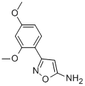3-(2,4-DIMETHOXY-PHENYL)-ISOXAZOL-5-YLAMINE CAS#: 501326-00-7