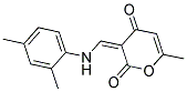3-[(2,4-DIMETHYLANILINO)METHYLENE]-6-METHYL-2H-PYRAN-2,4(3H)-DIONE CAS#: 477859-27-1