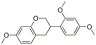 3-(2,4-Dimethoxyphenyl)-7-methoxychroman CAS#: 58822-02-9