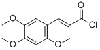 3-(2,4,5-TRIMETHOXYPHENYL)-2-PROPENOYLCHLORIDE CAS#: 58420-55-6
