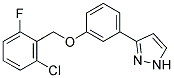 3-(3-[(2-CHLORO-6-FLUOROBENZYL)OXY]PHENYL)-1H-PYRAZOLE CAS#: 451485-60-2