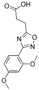3-[3-(2,4-DIMETHOXY-PHENYL)-[1,2,4]OXADIAZOL-5-YL]-PROPIONIC ACID CAS#: 500025-25-2