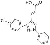 3-[3-(4-CHLORO-PHENYL)-1-PHENYL-1H-PYRAZOL-4-YL]-ACRYLIC ACID CAS#: 55432-14-9