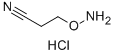 3-(3-AMINOOXY)-PROPANYLNITRILE HYDROCHLORIDE CAS#: 5251-74-1