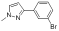 3-(3-Bromophenyl)-1-methyl-1H-pyrazole CAS#: 425379-68-6