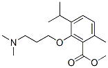 3-[3-(Dimethylamino)propoxy]-p-cymene-2-carboxylic acid methyl ester CAS#: 52073-31-1