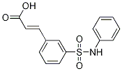 3-(3-PhenylsulfaMoylphenyl)acrylic acid CAS#: 412269-00-2