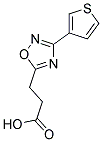 3-(3-THIEN-3-YL-1,2,4-OXADIAZOL-5-YL)PROPANOIC ACID CAS#: 500025-30-9