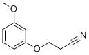 3-(3-methoxyphenoxy)propanenitrile CAS#: 6279-84-1