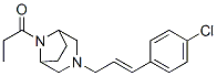 3-[3-(p-Chlorophenyl)allyl]-8-propionyl-3,8-diazabicyclo[3.2.1]octane CAS#: 59038-08-3