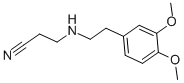 3-[(3,4-DIMETHOXYPHENETHYL)AMINO]PROPANENITRILE CAS#: 55982-97-3