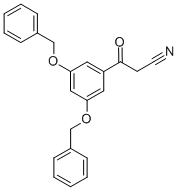 3-[3,5-BIS(BENZYLOXY)PHENYL]-3-OXOPROPIONITRILE CAS#: 503818-83-5