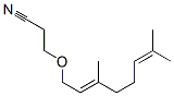 3-[(3,7-dimethyl-2,6-octadienyl)oxy]propiononitrile CAS#: 56505-03-4