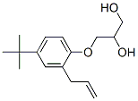 3-[4-(1,1-Dimethylethyl)-2-(2-propenyl)phenoxy]-1,2-propanediol CAS#: 55143-11-8