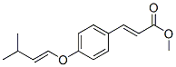 3-[4-[(3-Methyl-1-butenyl)oxy]phenyl]propenoic acid methyl ester CAS#: 55256-10-5