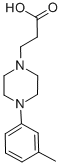 3-[4-(3-methylphenyl)piperazin-1-yl]propanoic acid CAS#: 500294-64-4