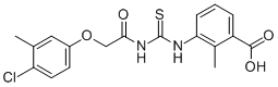 3-[[[[(4-CHLORO-3-METHYLPHENOXY)ACETYL]AMINO]THIOXOMETHYL]AMINO]-2-METHYL-BENZOIC ACID CAS#: 536981-10-9