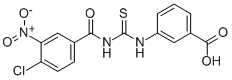 3-[[[(4-CHLORO-3-NITROBENZOYL)AMINO]THIOXOMETHYL]AMINO]-BENZOIC ACID CAS#: 532417-11-1