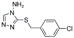 3-[(4-CHLOROBENZYL)THIO]-4H-1,2,4-TRIAZOL-4-AMINE CAS#: 522626-00-2