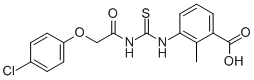 3-[[[[(4-CHLOROPHENOXY)ACETYL]AMINO]THIOXOMETHYL]AMINO]-2-METHYL-BENZOIC ACID CAS#: 434308-44-8