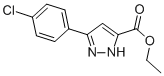 3-(4-CHLOROPHENYL)-1H-PYRAZOLE-5-CARBOXYLIC ACID ETHYL ESTER CAS#: 595610-40-5