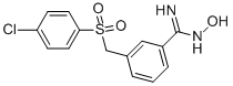 3-[(4-CHLOROPHENYL)SULFONYL]METHYL-N-HYDROXYBENZENECARBOXIMIDAMIDE CAS#: 583059-52-3
