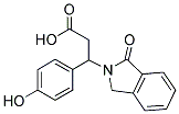 3-(4-HYDROXYPHENYL)-3-(1-OXO-1,3-DIHYDRO-2H-ISOINDOL-2-YL)PROPANOIC ACID CAS#: 478249-83-1