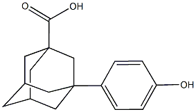 3-(4-HYDROXYPHENYL)ADAMANTANE-1-CARBOXYLIC ACID CAS#: 56531-55-6