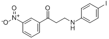 3-(4-IODOANILINO)-1-(3-NITROPHENYL)-1-PROPANONE CAS#: 477320-58-4