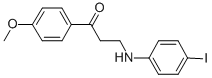 3-(4-IODOANILINO)-1-(4-METHOXYPHENYL)-1-PROPANONE CAS#: 477320-56-2