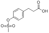 3-(4-METHANESULFONYLOXOPHENYL)-PROPANOIC ACID CAS#: 539814-13-6