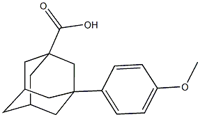 3-(4-METHOXYPHENYL)ADAMANTANE-1-CARBOXYLIC ACID CAS#: 56531-56-7