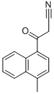 3-(4-METHYL-1-NAPHTHYL)-3-OXOPROPANENITRILE CAS#: 502924-66-5