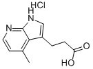 3-(4-METHYL-1H-PYRROLO[2,3-B]PYRIDIN-3-YL)PROPANOIC ACID HYDROCHLORIDE CAS#: 5050-48-6