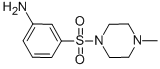 3-(4-METHYL-PIPERAZINE-1-SULFONYL)-PHENYLAMINE CAS#: 436095-35-1