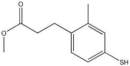 3-(4-Mercapto-2-Methyl-phenyl)-propionic acid Methyl ester CAS#: 591775-09-6