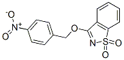 3-[(4-Nitrophenyl)methoxy]-1,2-benzisothiazole 1,1-dioxide CAS#: 55124-69-1