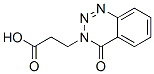 3-(4-OXO-1,2,3-BENZOTRIAZIN-3(4H)-YL)PROPANOIC ACID CAS#: 51672-79-8