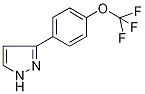 3-[4-(Trifluoromethoxy)phenyl]-1H-pyrazole 97% CAS#: 474707-71-6