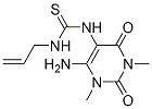 3-(4-amino-1,3-dimethyl-2,6-dioxo-pyrimidin-5-yl)-1-prop-2-enyl-thiour ea CAS#: 5472-56-0