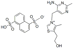 3-[(4-amino-2-methylpyrimidin-5-yl)methyl]-5-(2-hydroxyethyl)-4-methylthiazolium hydrogen naphthalene-1,5-disulphonate CAS#: 573-09-1